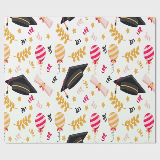 Abschluss Geschenkpapier (Flach)