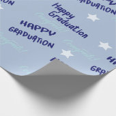 Abschluss-Geschenkpapier: Geschenkpapier (Ecke)