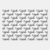 Abschluss Geschenkpapier Set (Vorderseite 3)