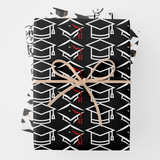 Abschluss Geschenkpapier Set (Beispiel)