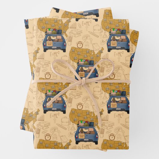 Abschluss Geschenkpapier Set (Beispiel)