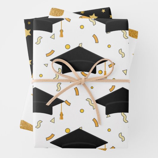Abschluss Geschenkpapier Set (Beispiel)