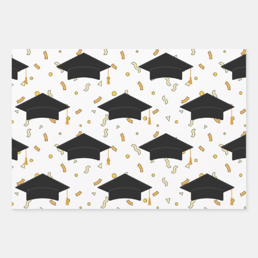 Abschluss Geschenkpapier Set (Vorderseite)