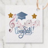 Abschluss-Geschenktag Geschenkanhänger (Rückseite)