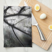 Abschluss Geschirrtuch (Viertel Falte)