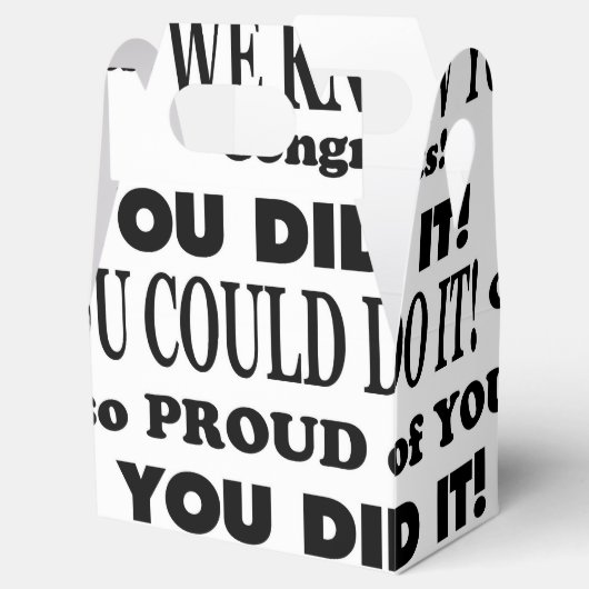 Abschluss Gevor Box Geschenkschachtel (Geöffnet)