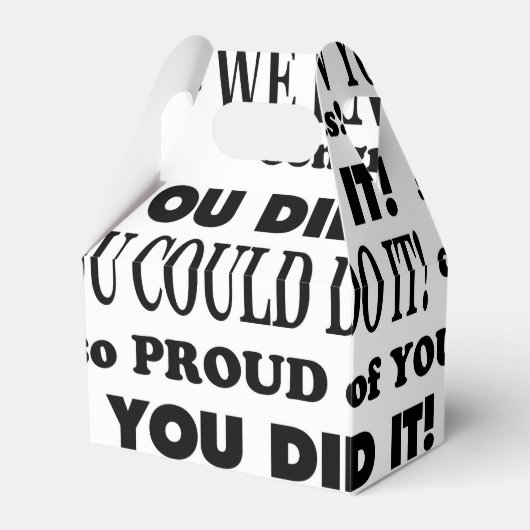 Abschluss Gevor Box Geschenkschachtel (Vorderseite)