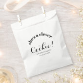 Abschluss Gevor | Clever Cookie | Typografie Geschenktütchen (Ausgeschnitten)