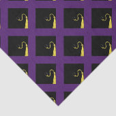 Abschluss gibt Lila Geschenke Seidenpapier (Ausschnitt)