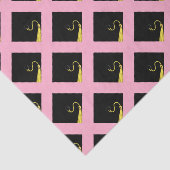 Abschluss gibt Rosa Seidenpapier (Ausschnitt)