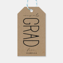 Abschluss Gift Favor Tag Geschenkanhänger