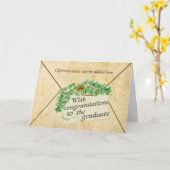 Abschluss Gift Money Enclosure Card Karte (Gelbe Blume)