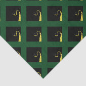 Abschluss Gifts Green Seidenpapier (Ausschnitt)