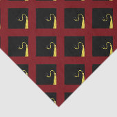 Abschluss Gifts Maroon Seidenpapier (Ausschnitt)