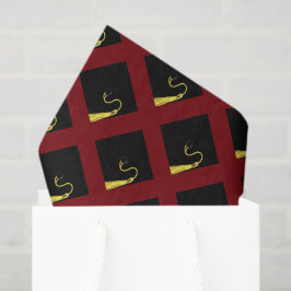 Abschluss Gifts Maroon Seidenpapier