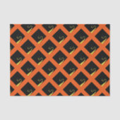 Abschluss Gifts Orange Seidenpapier (Vorderseite)