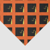 Abschluss Gifts Orange Seidenpapier (Ausschnitt)