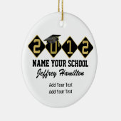 Abschluss Girl - Siehe Zurück - SRF Keramik Ornament (Rechts)