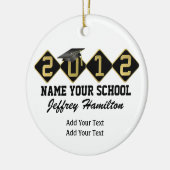 Abschluss Girl - Siehe Zurück - SRF Keramik Ornament (Links)