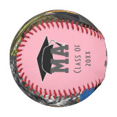 Abschluss GLAD, DU BIST EIN GRAD | Monogramm | FOT Baseball (Vorderseite Links)