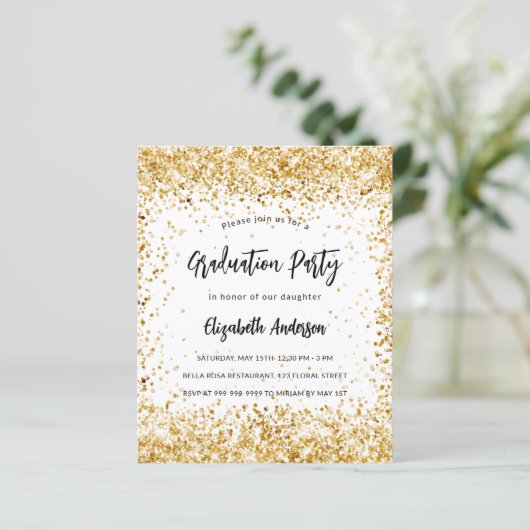 Abschluss Glitzer (Stehend Vorderseite)