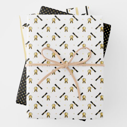 Abschluss Glory Set 3 Geschenkpapier Set (Beispiel)