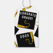 Abschluss Glückwunsch 2025 Geschenkanhänger (Rückseite)