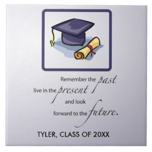 Abschluss Glückwunsch Erinnern Sie sich an die Ver Fliese