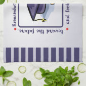 Abschluss Glückwunsch Erinnern Sie sich an die Ver Küchentuch (Gefaltet)