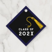 Abschluss Glückwunsch Geschenkanhänger (Rückseite)