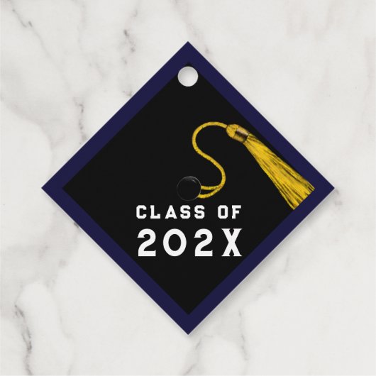 Abschluss Glückwunsch Geschenkanhänger (Rückseite)