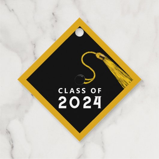 Abschluss Glückwunsch Geschenkanhänger (Rückseite)