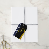 Abschluss Glückwunsch Geschenkanhänger (Mit Garn)