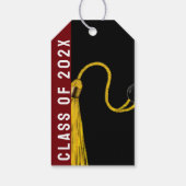 Abschluss Glückwunsch Geschenkanhänger (Rückseite)