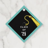 Abschluss Glückwunsch Geschenkanhänger (Rückseite)