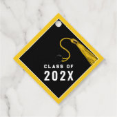 Abschluss Glückwunsch Geschenkanhänger (Rückseite)