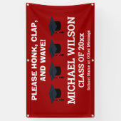 Abschluss Glückwunsch Graduate Coronavirus Banner (Vertikal)