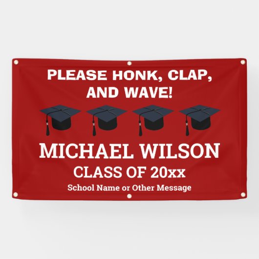 Abschluss Glückwunsch Graduate Coronavirus Banner (Horizontal)