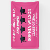 Abschluss Glückwunsch Graduate Coronavirus Banner (Vertikal)