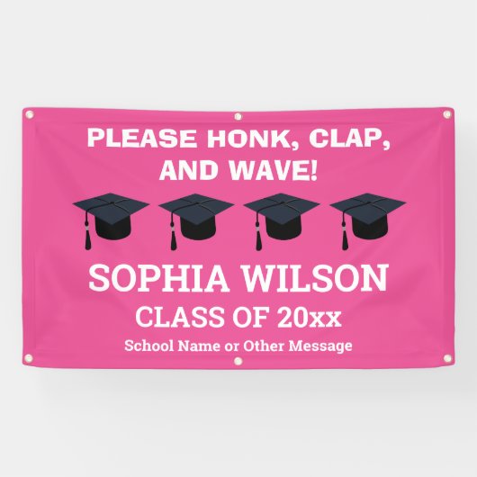 Abschluss Glückwunsch Graduate Coronavirus Banner (Horizontal)