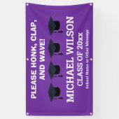 Abschluss Glückwunsch Graduate Coronavirus Banner (Vertikal)