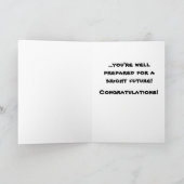 Abschluss-Glückwunsch-Karte Karte (Innenseite)