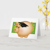 Abschluss-Glückwunsch-Karte - SRF Karte (Gelbe Blume)