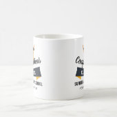 Abschluss Glückwunsch Klasse der 20XX Schule Custo Kaffeetasse (Mittel)
