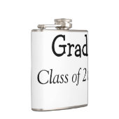 Abschluss-Glückwunsch-Klasse von 20xx Namenstext h Flachmann (Rechts)