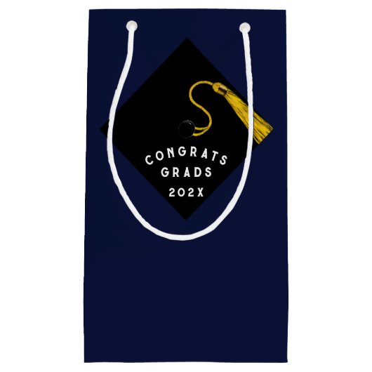 Abschluss Glückwunsch Kleine Geschenktasche Kleine Geschenktüte (Vorderseite)