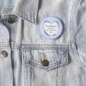 Abschluss Glückwunsch Light Blue Sky Button (Beispiel)
