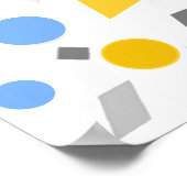 Abschluss Glückwunsch Poster (Ecke)