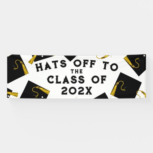 Abschluss Glückwunsch Senior Class Banner (Horizontal)
