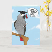 Abschluss Glückwunsch, wer dann ein kluger Junge i Karte (Gelbe Blume)